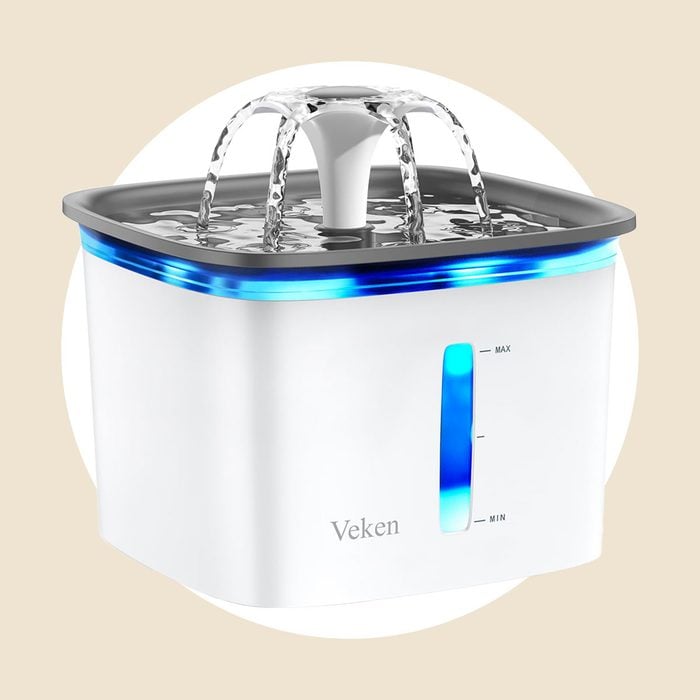 Veken 95oz 2.8l Pet Fountain, Automatic Cat Water Fountain Dog Water Dispenser