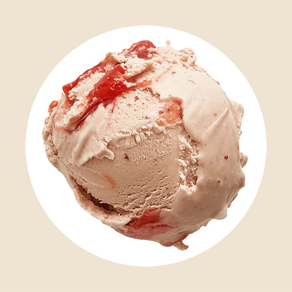 Salt And Straw Weird Ice Cream Strawberry Honey Balsamic