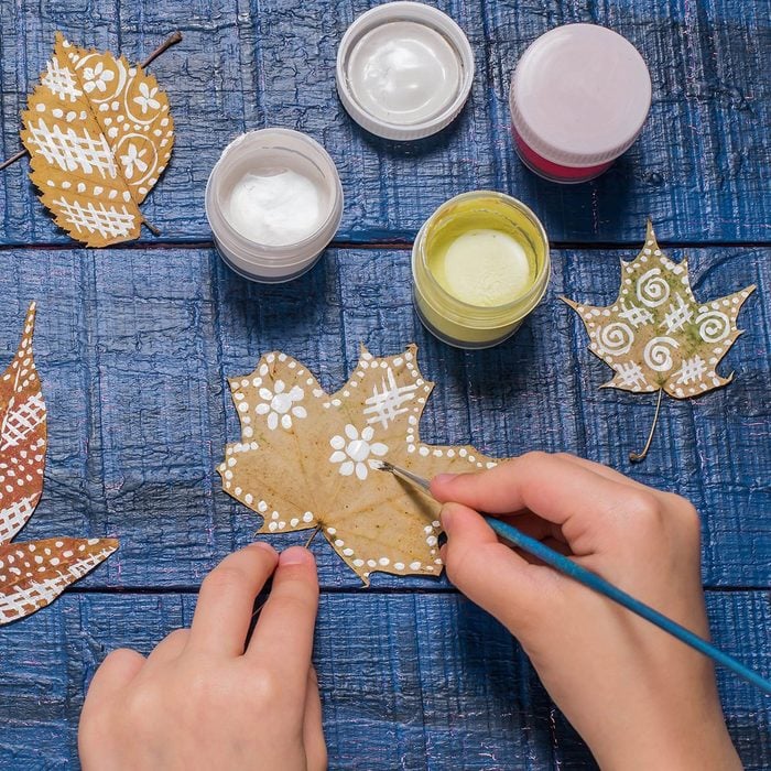 Leaf Painting