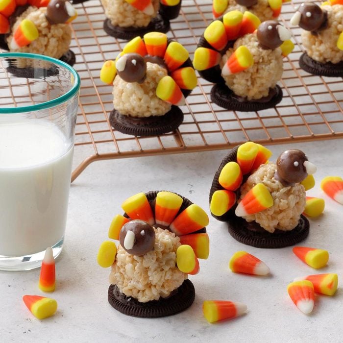 Oreo Rice Krispie Turkeys