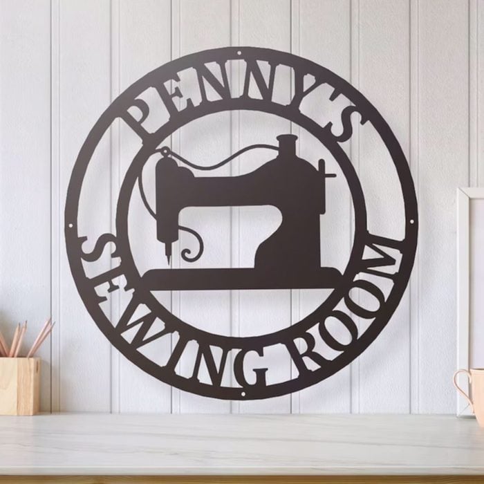 Sewing Room Sign