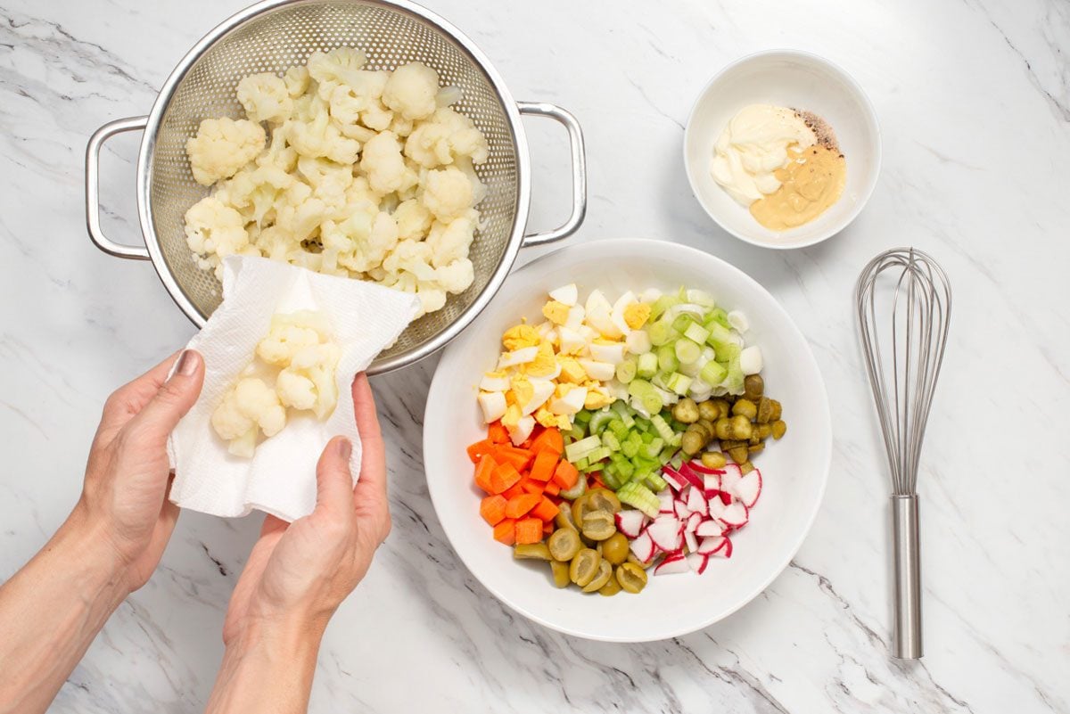 Cauliflower Potato Salad
