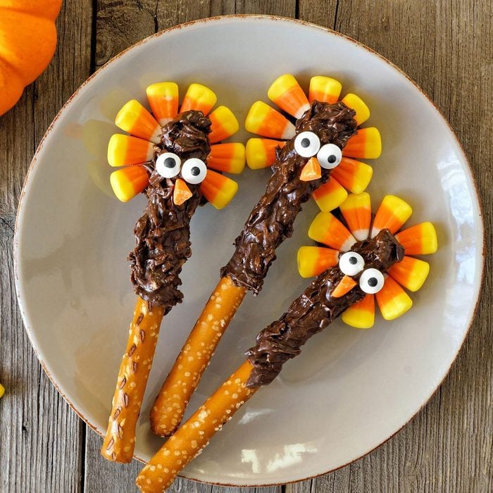 Turkey Pretzel Sticks