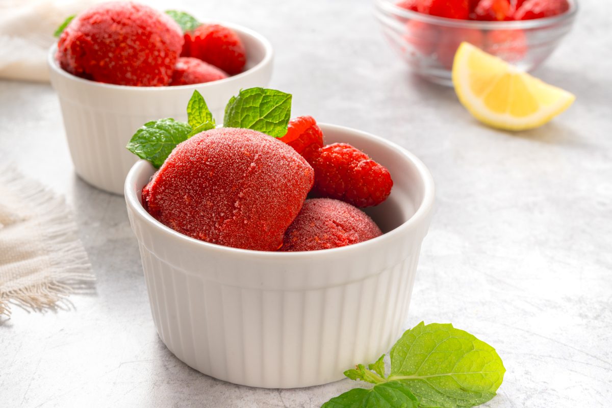 Taste Of Home Raspberry Sorbet