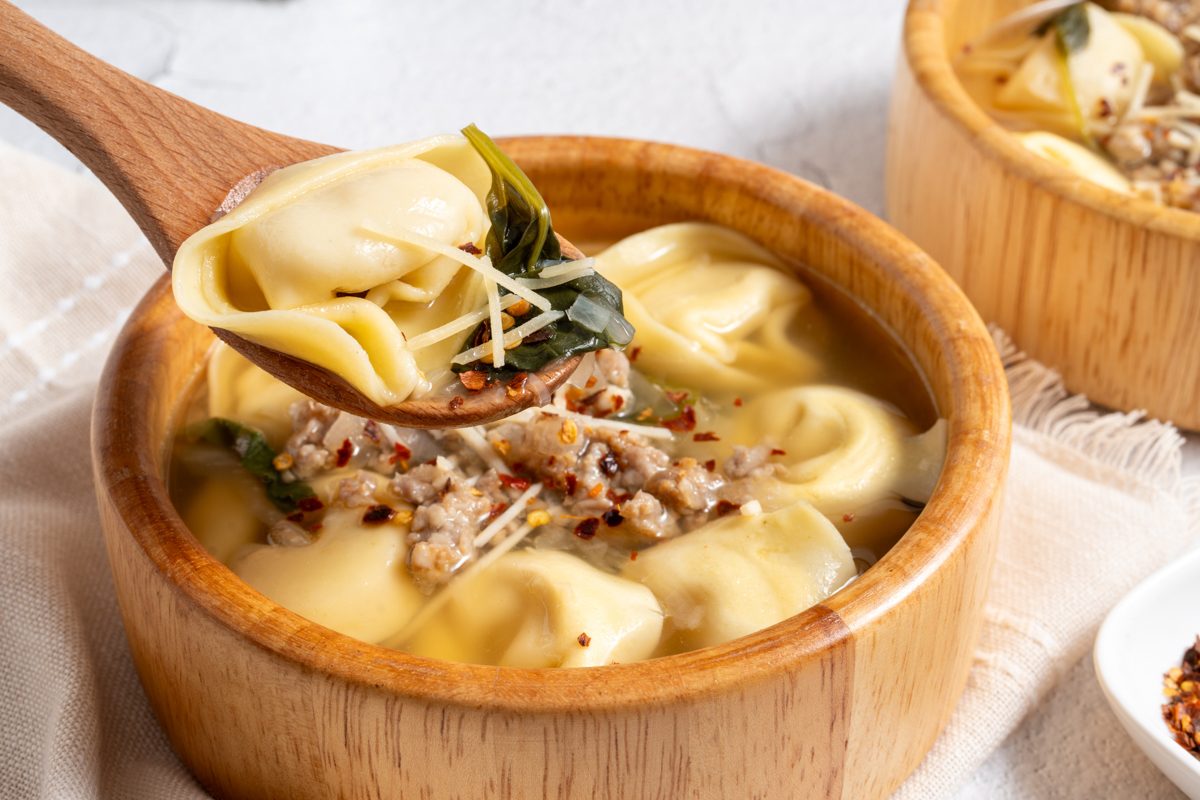 Taste Of Home Sausage And Spinach Tortellini Soup
