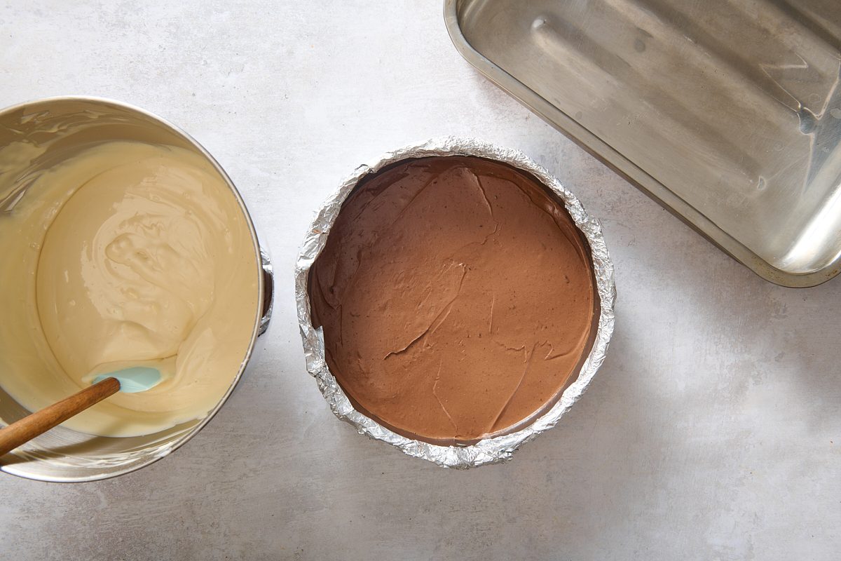 Preparing the different filling layers