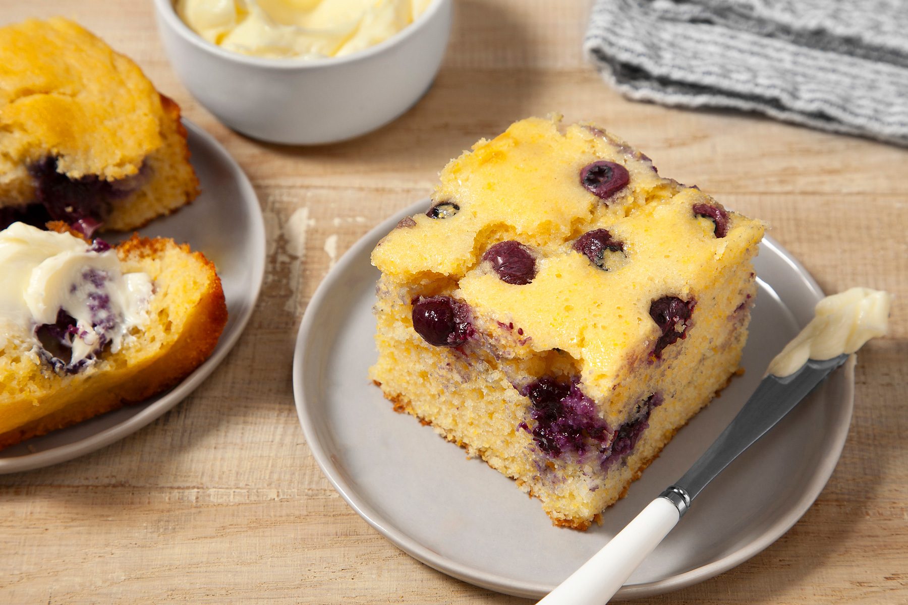 Blueberry Cornbread 