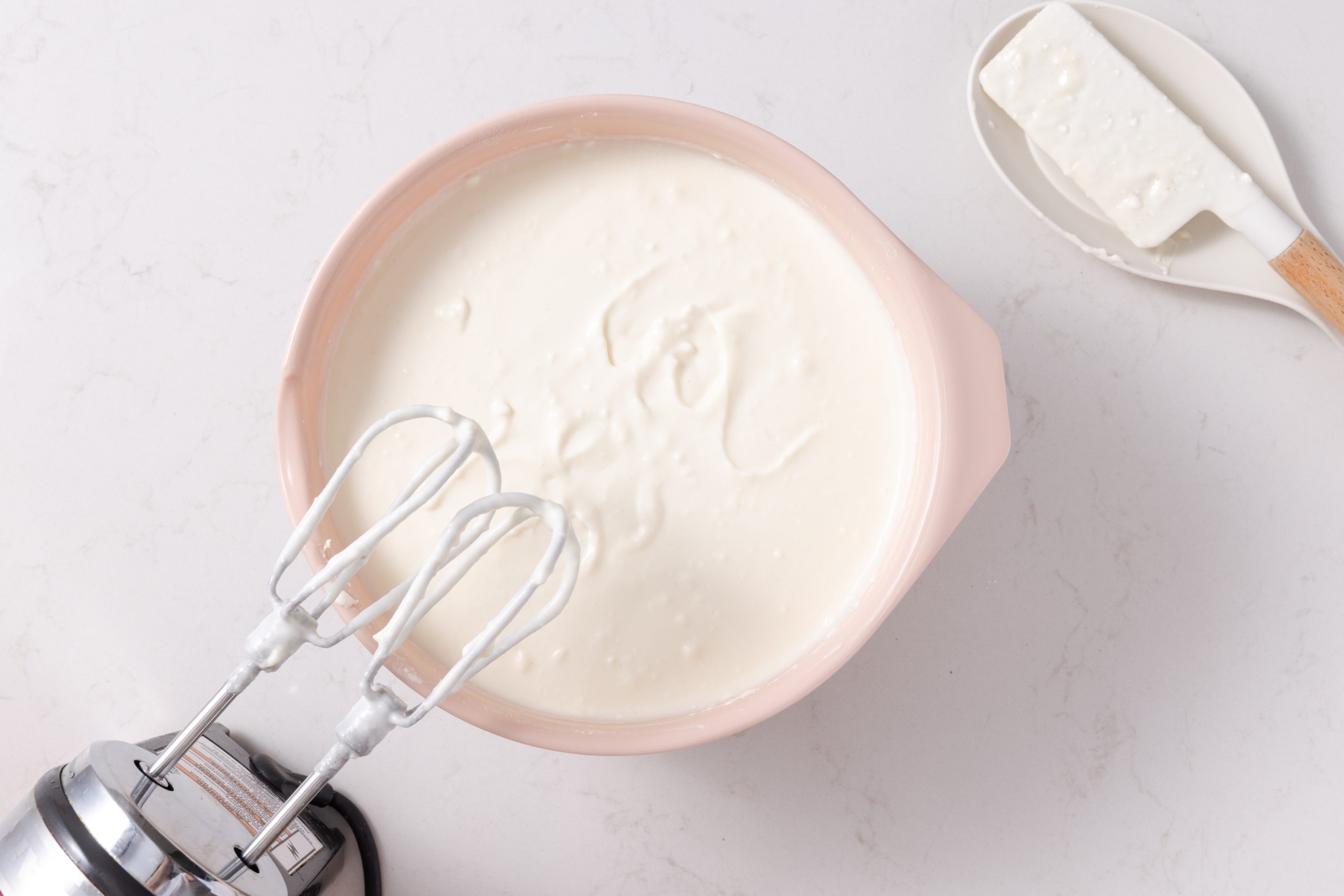 Ingredients mixed to make the batter.