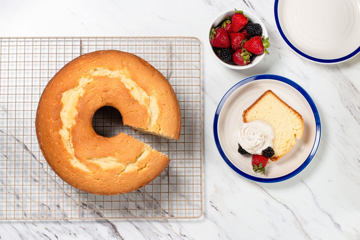 Moist Cream Cheese Pound Cake