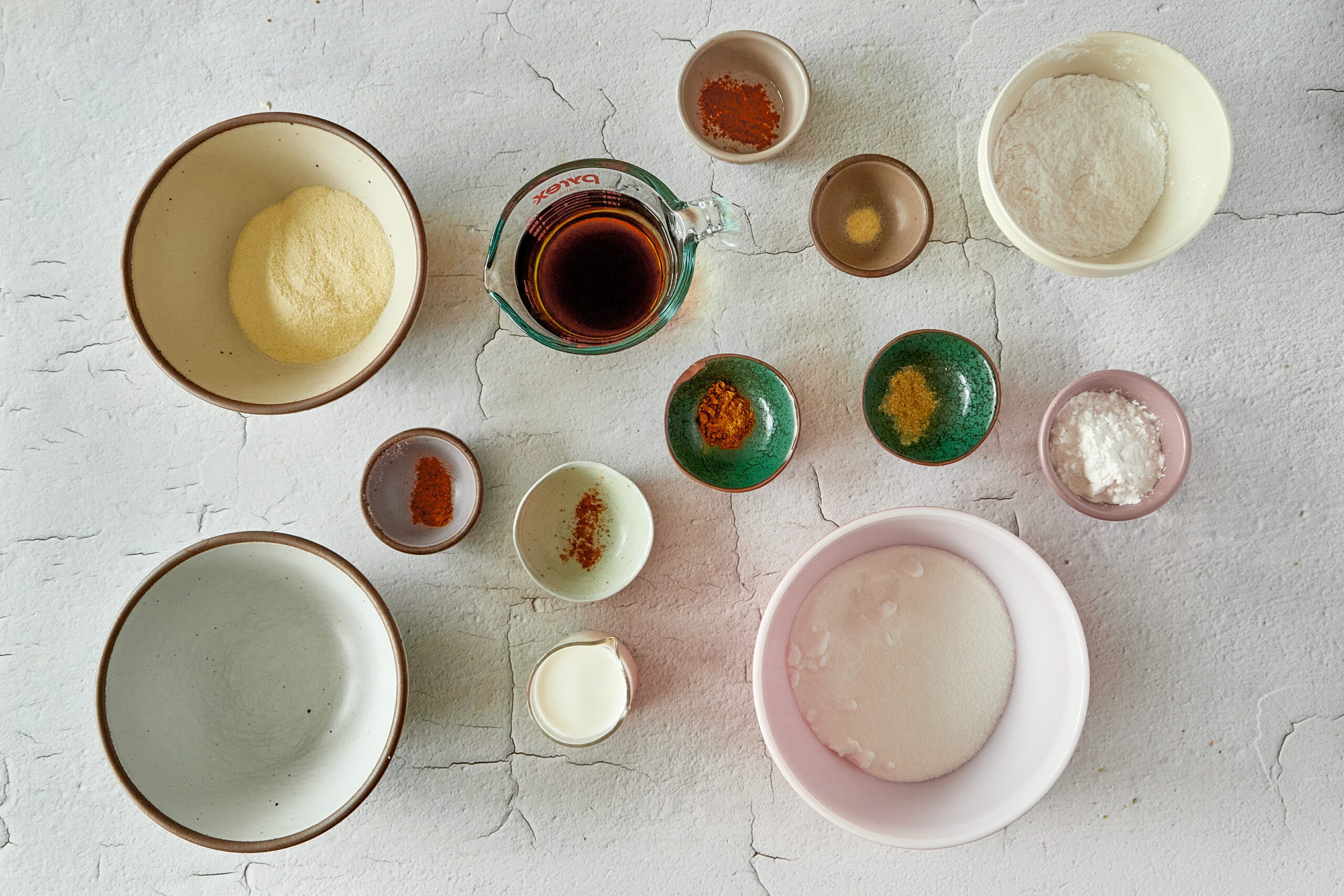 Ingredients for chai spice mix