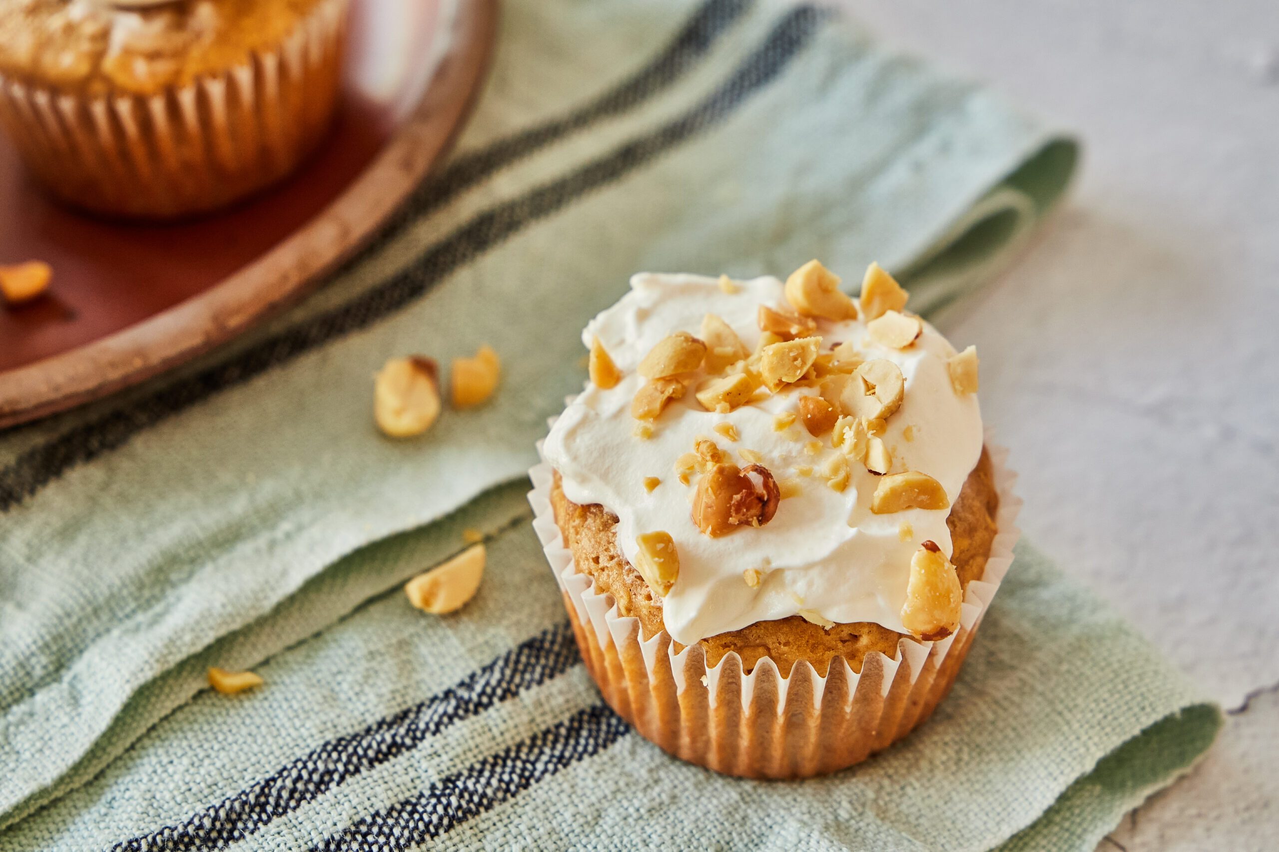 Peanut butter muffins are a sweet and salty morning treat.