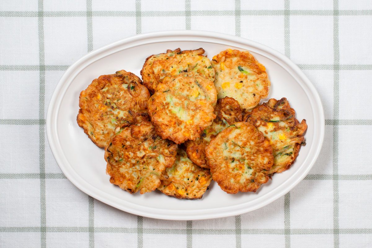 Zucchini Corn Fritters