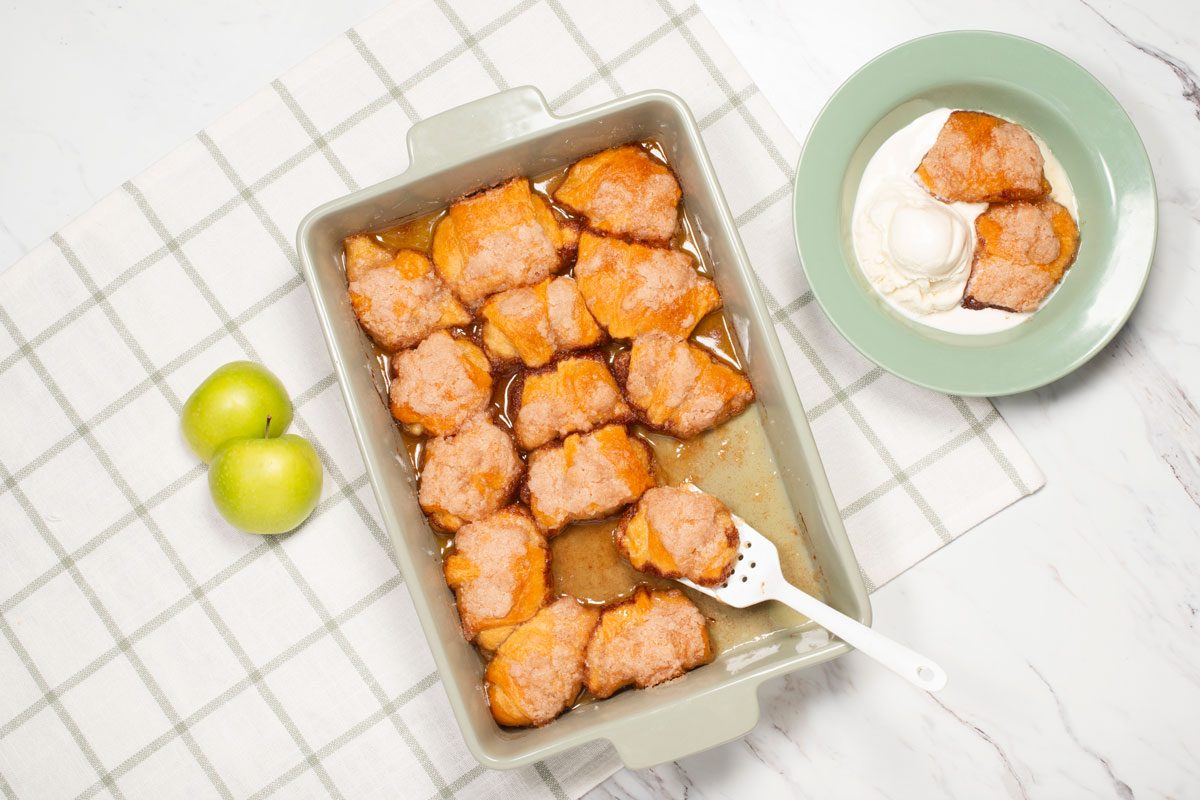 Apple Dumplings with Crescent Rolls