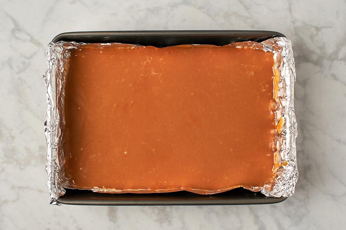 Add caramel layer