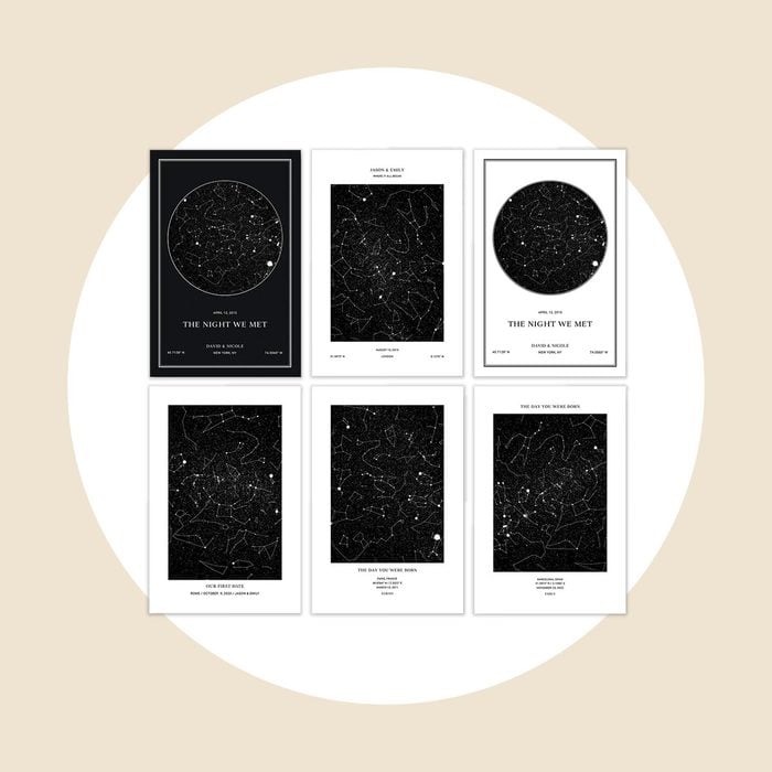Custom Star Map Print