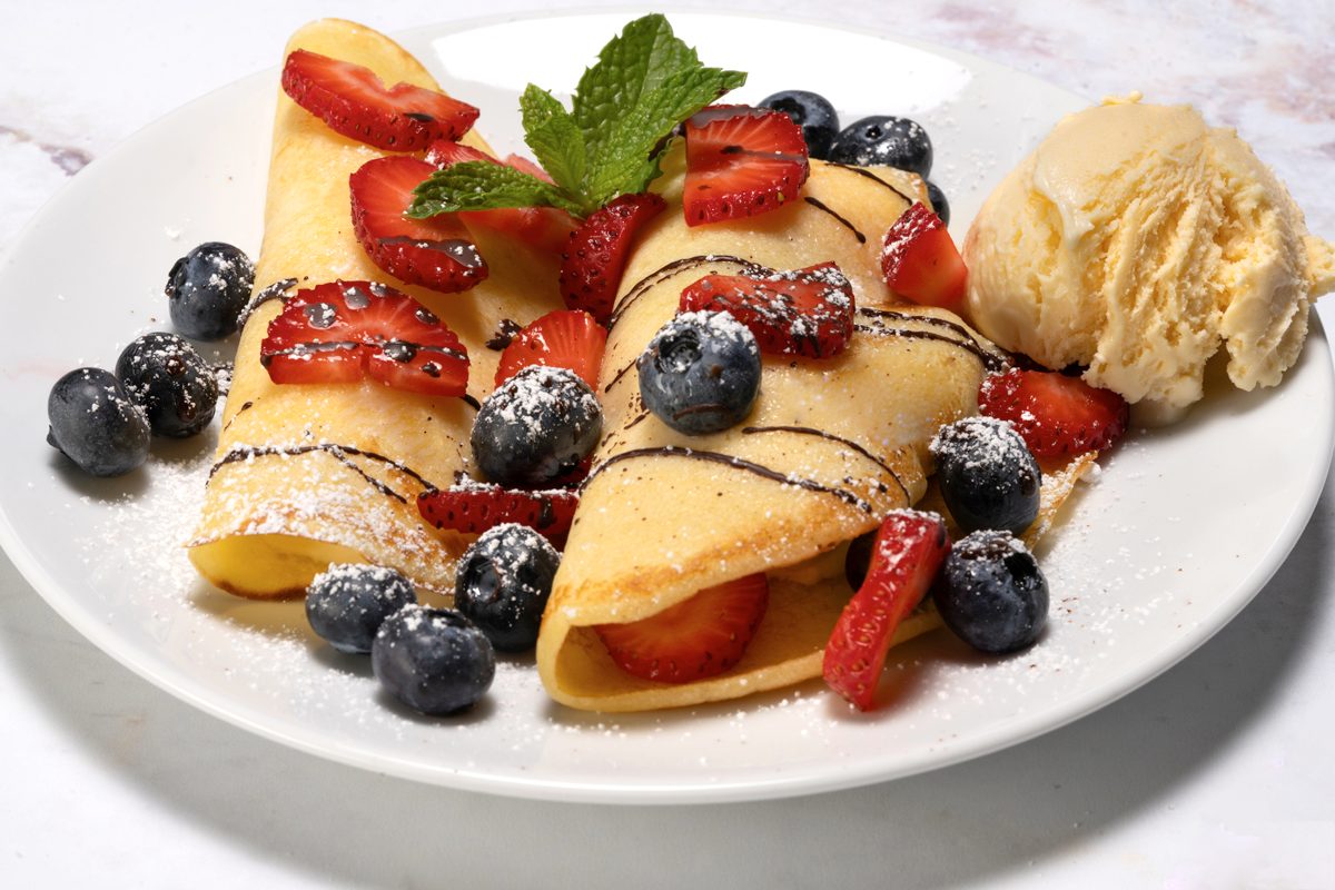 Danish Pancakes dessert