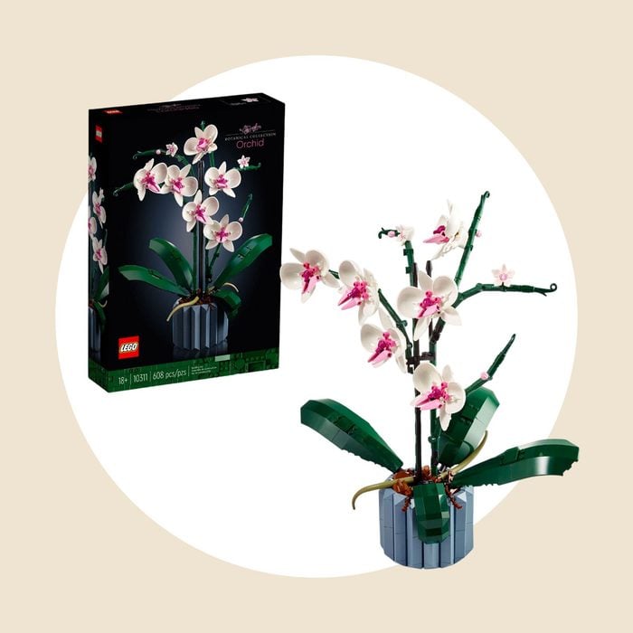 Lego Icons Orchid Artificial Plant