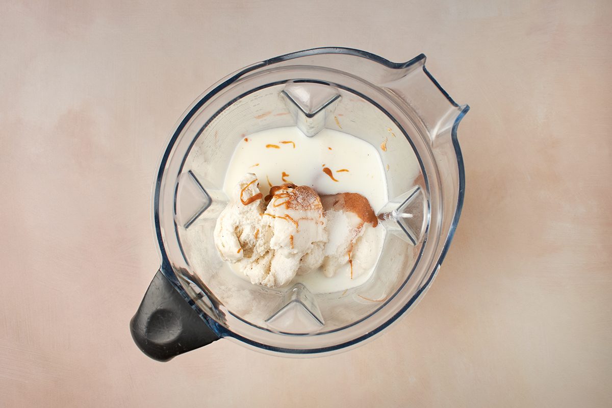 Combine ingredients in blender