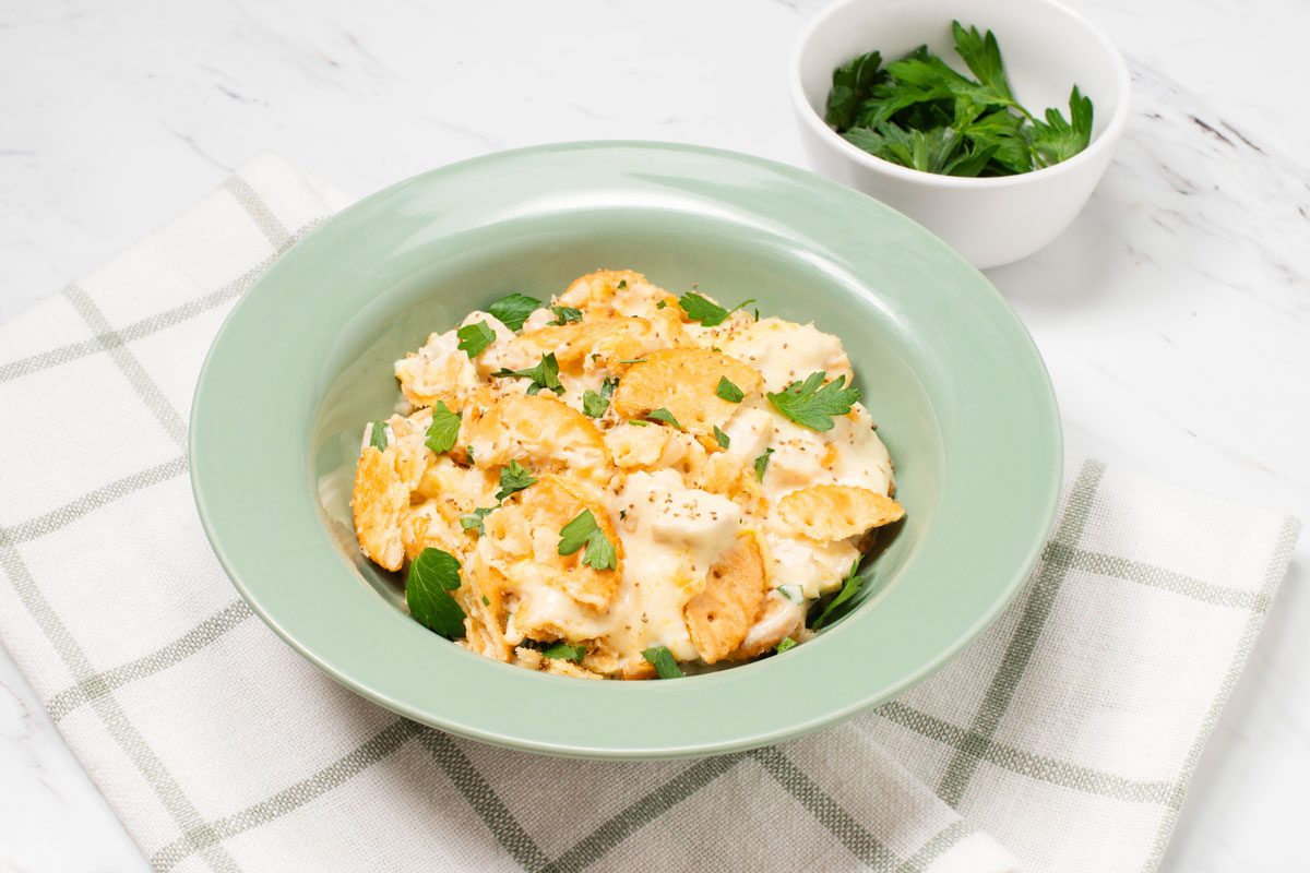 Ritz Cracker Chicken Casserole