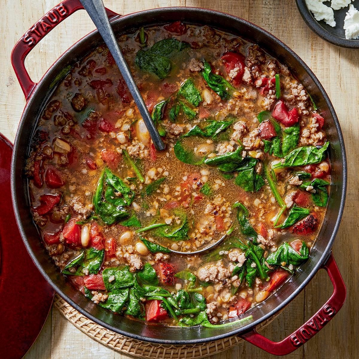 Sausage and Lentil Soup