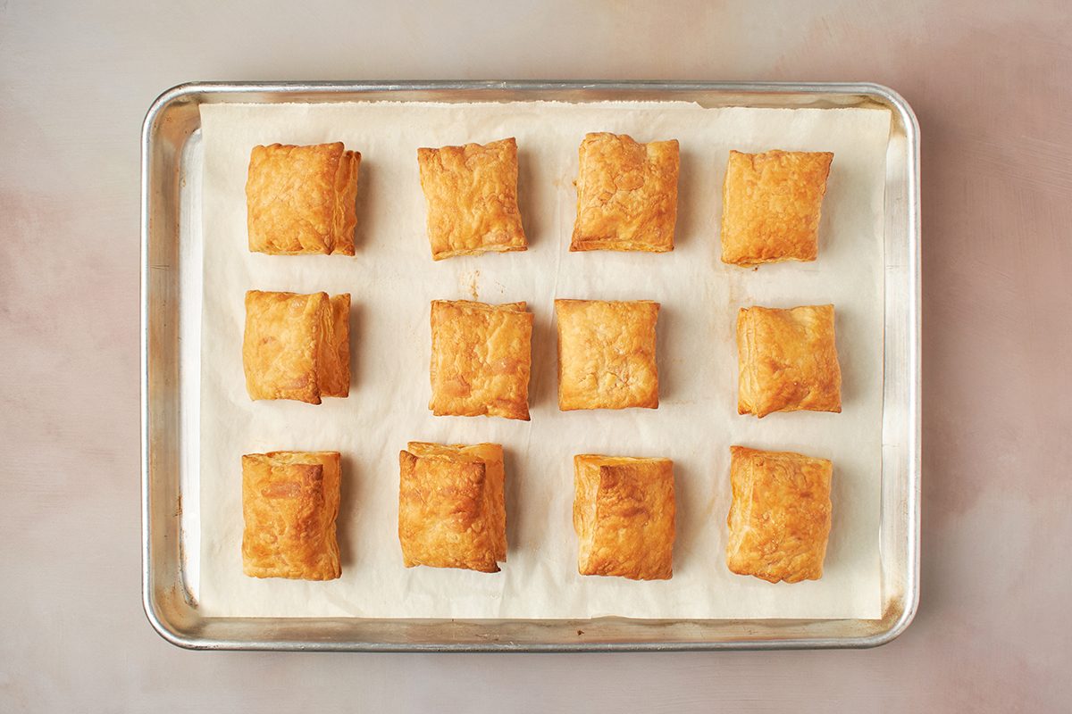 Bake puff pastry