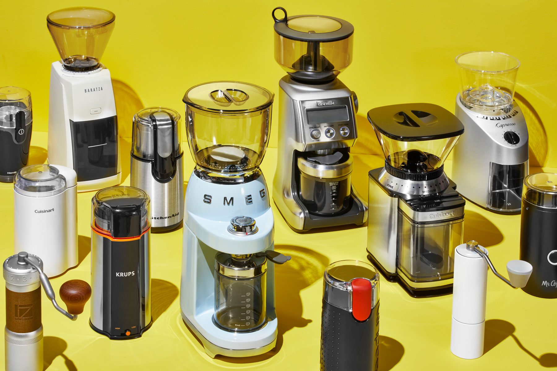 We Tried 21 Coffee Grinders—These Are the 6 Worth Snagging