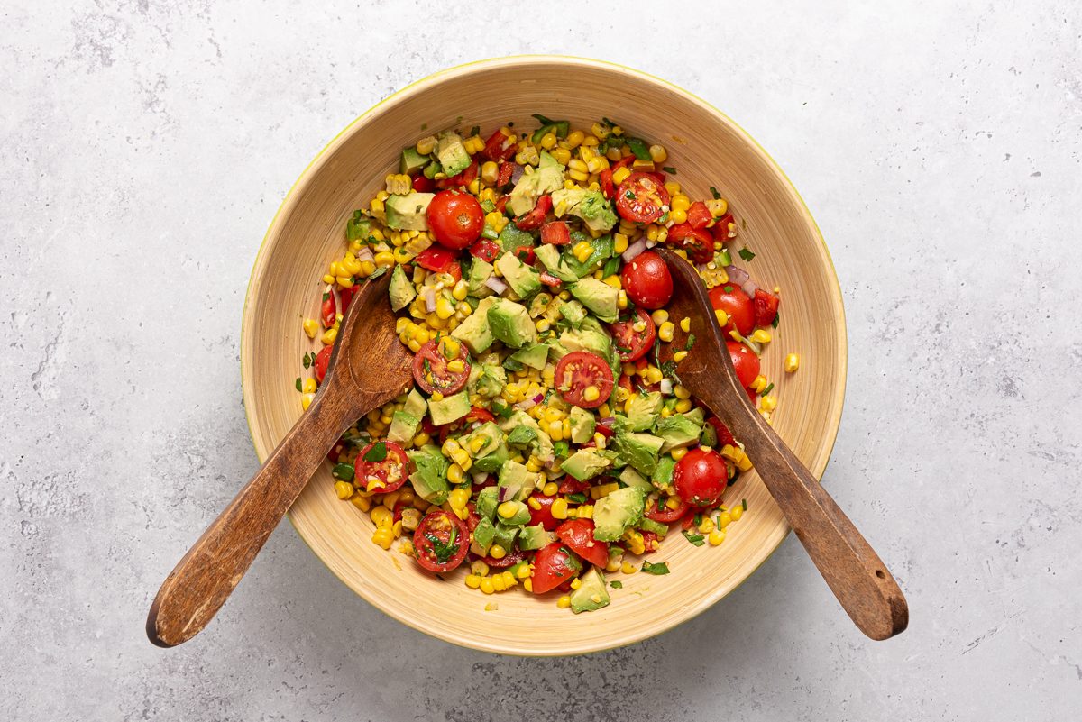Corn Salad Mixed Insider Bowl