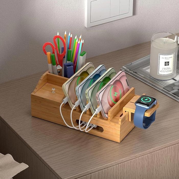 Bamboo Charging Station