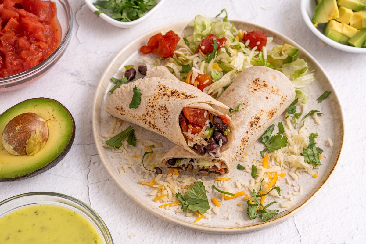 Taste Of Home Black Bean Burrito