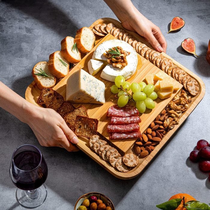 Charcuterie Board Bamboo Cheese Board