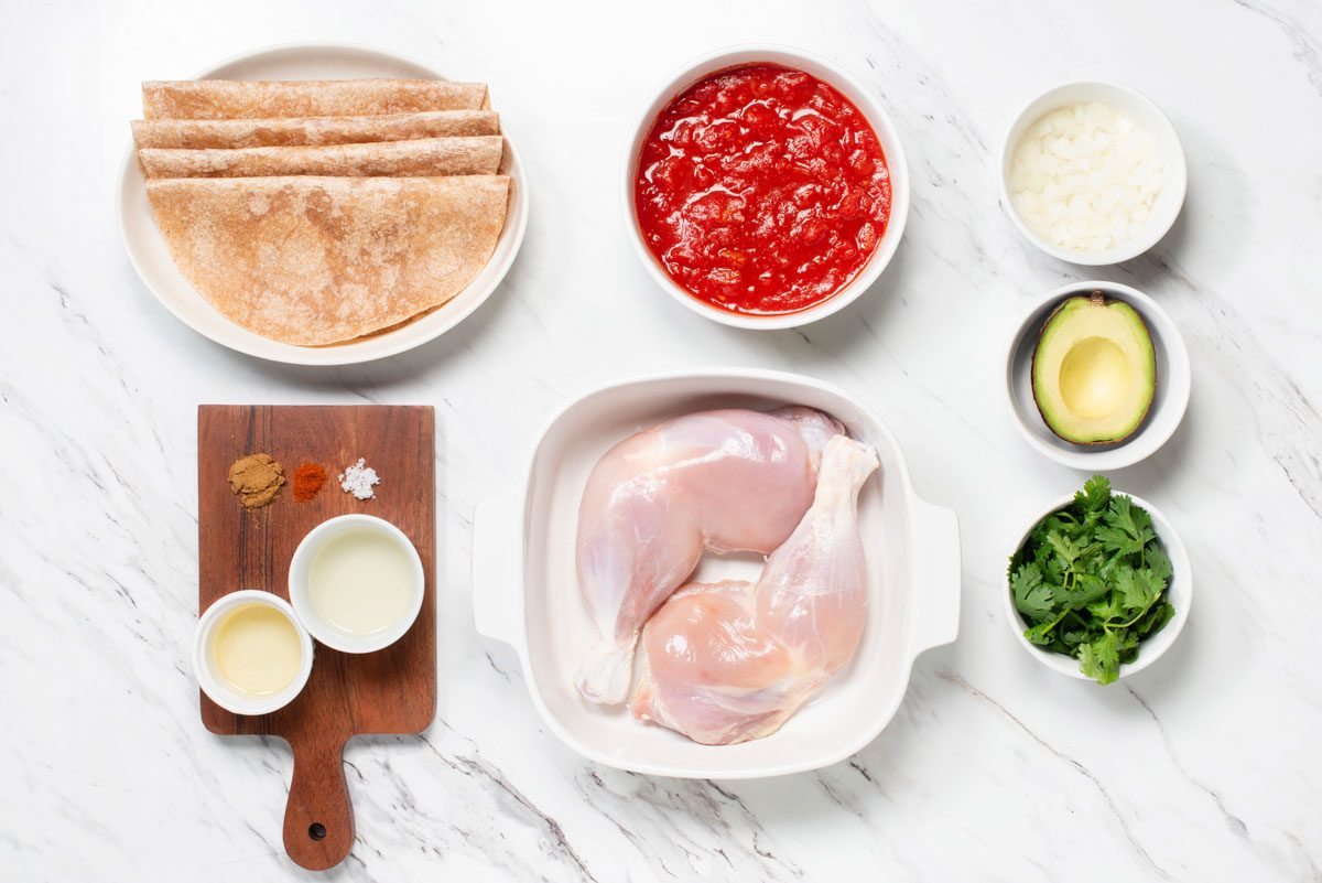 Chicken Avocado Wraps