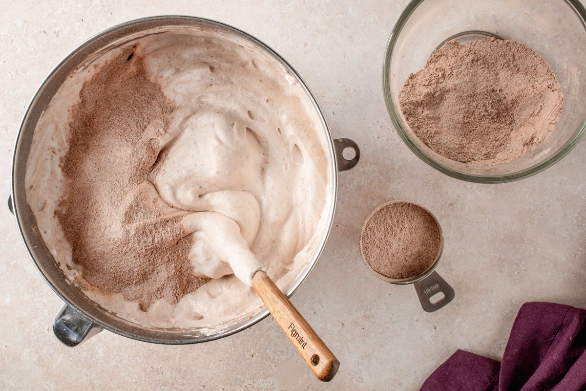 Chocolate Angel Food Cake by Taste of Home