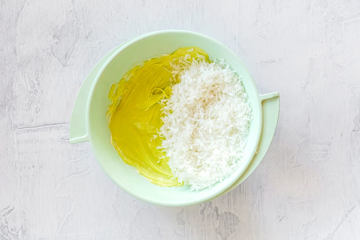 Recipe Photography By Jackie Alpers Of Coconut Nests With Jelly Beans For Taste Of Home.