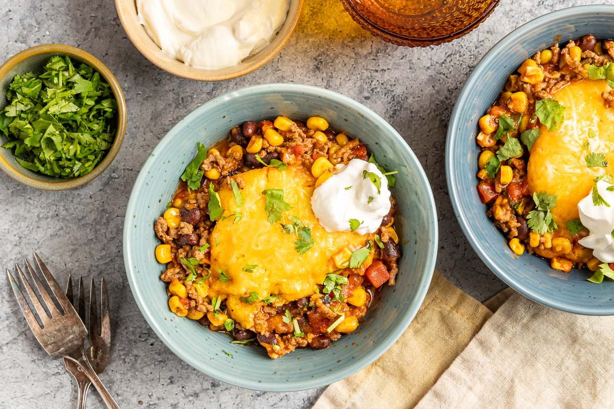 Taste of Home Crockpot Tamale Pie photo of the finished recipe.