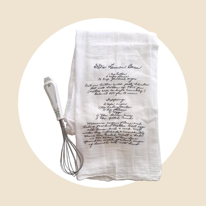 Custom Recipe Tea Towel