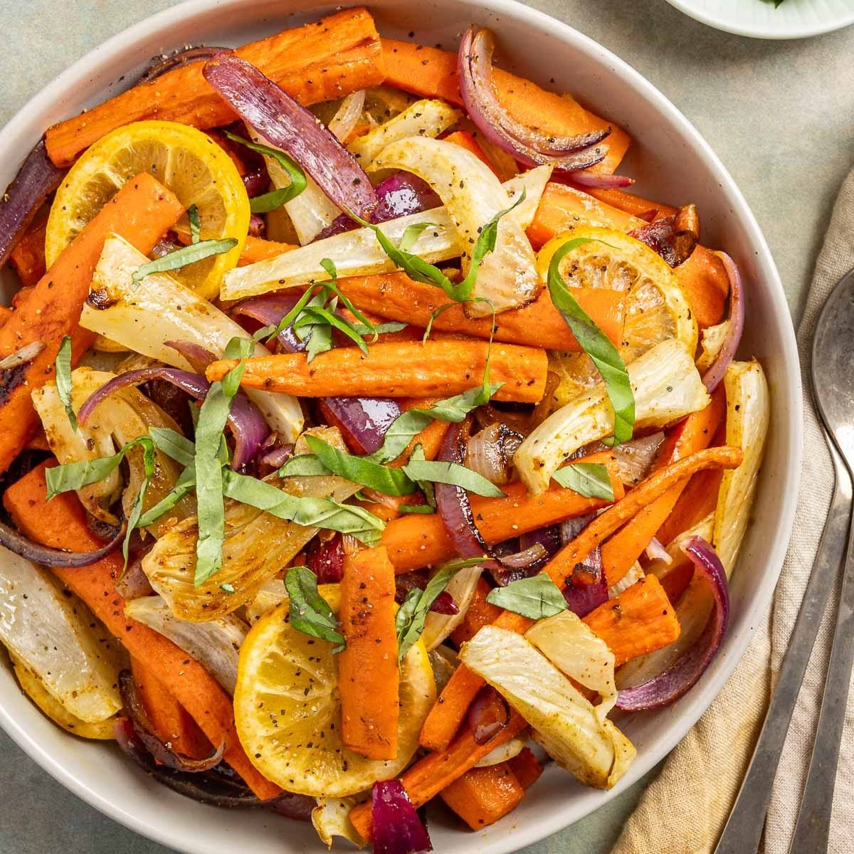 Roasted Fennel and Carrots