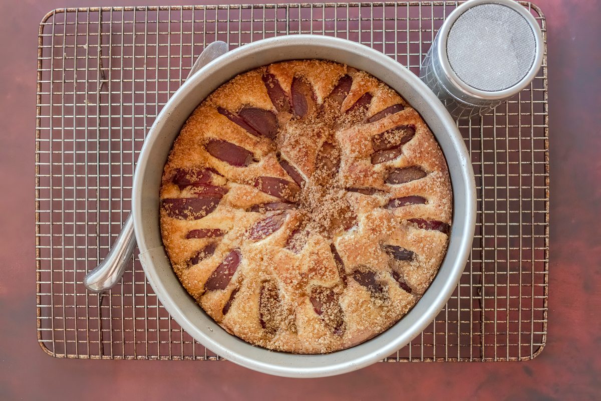 German Plum Cake Food Photography By Jackie Alpers For Taste Of Home