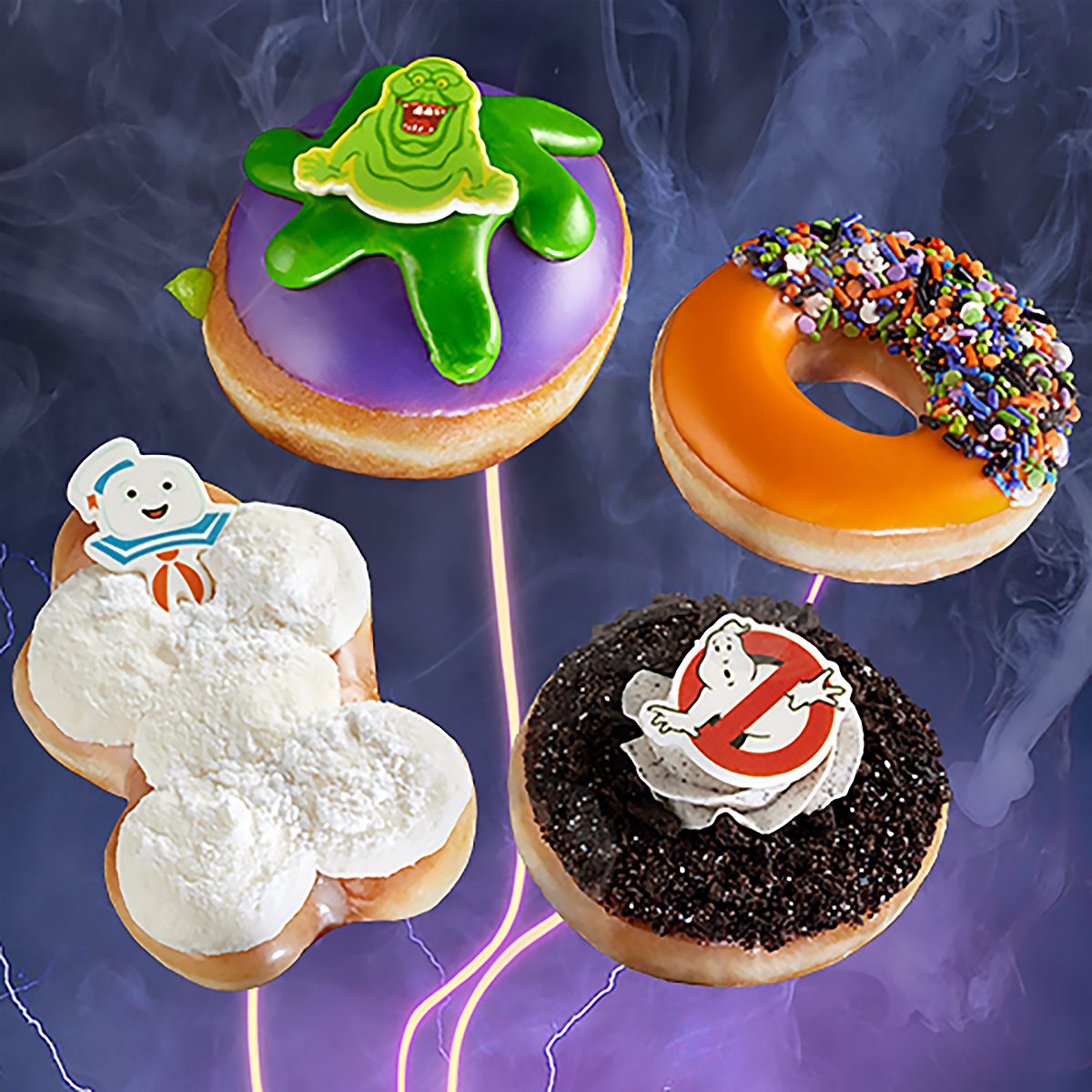 Ghostbusters Cookies N’ Creme Doughnuts
