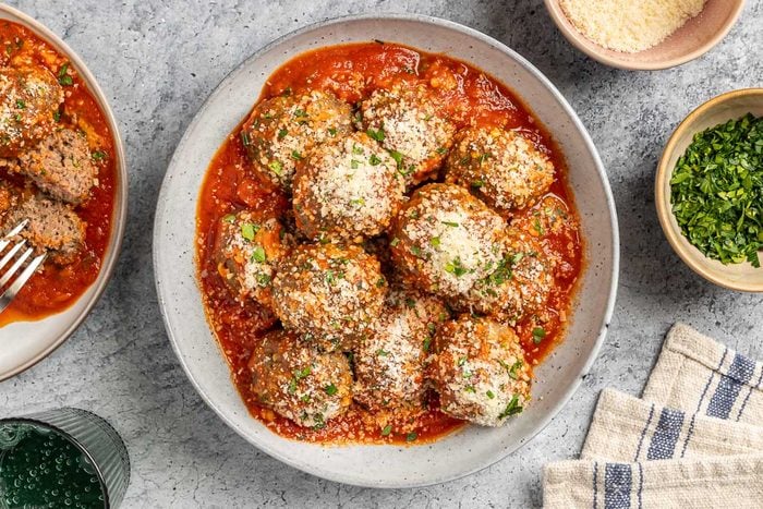 Taste of Home Gluten Free Meatballs recipe photo of the finished recipe.