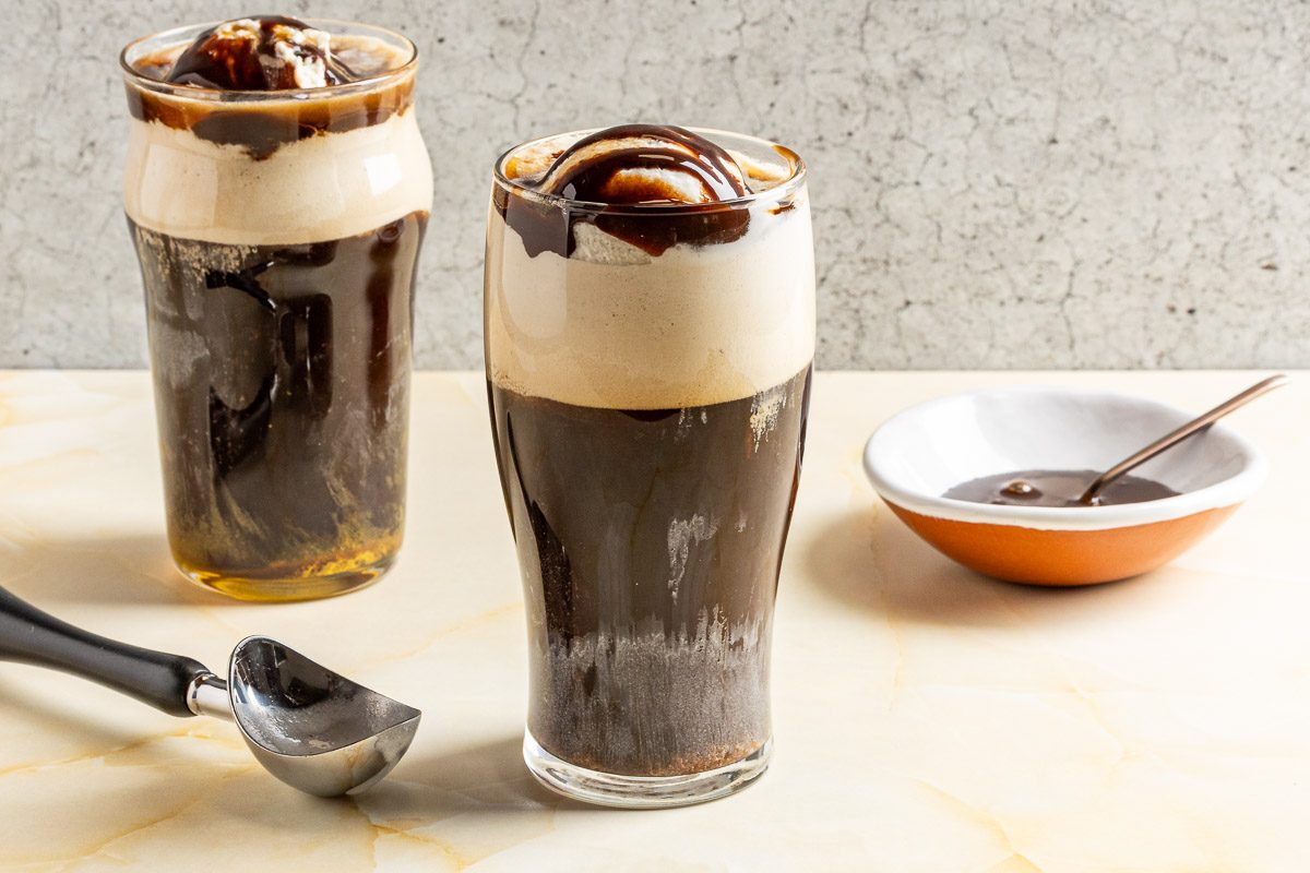 Taste of Home Guinness Float photo of the finished recipe.