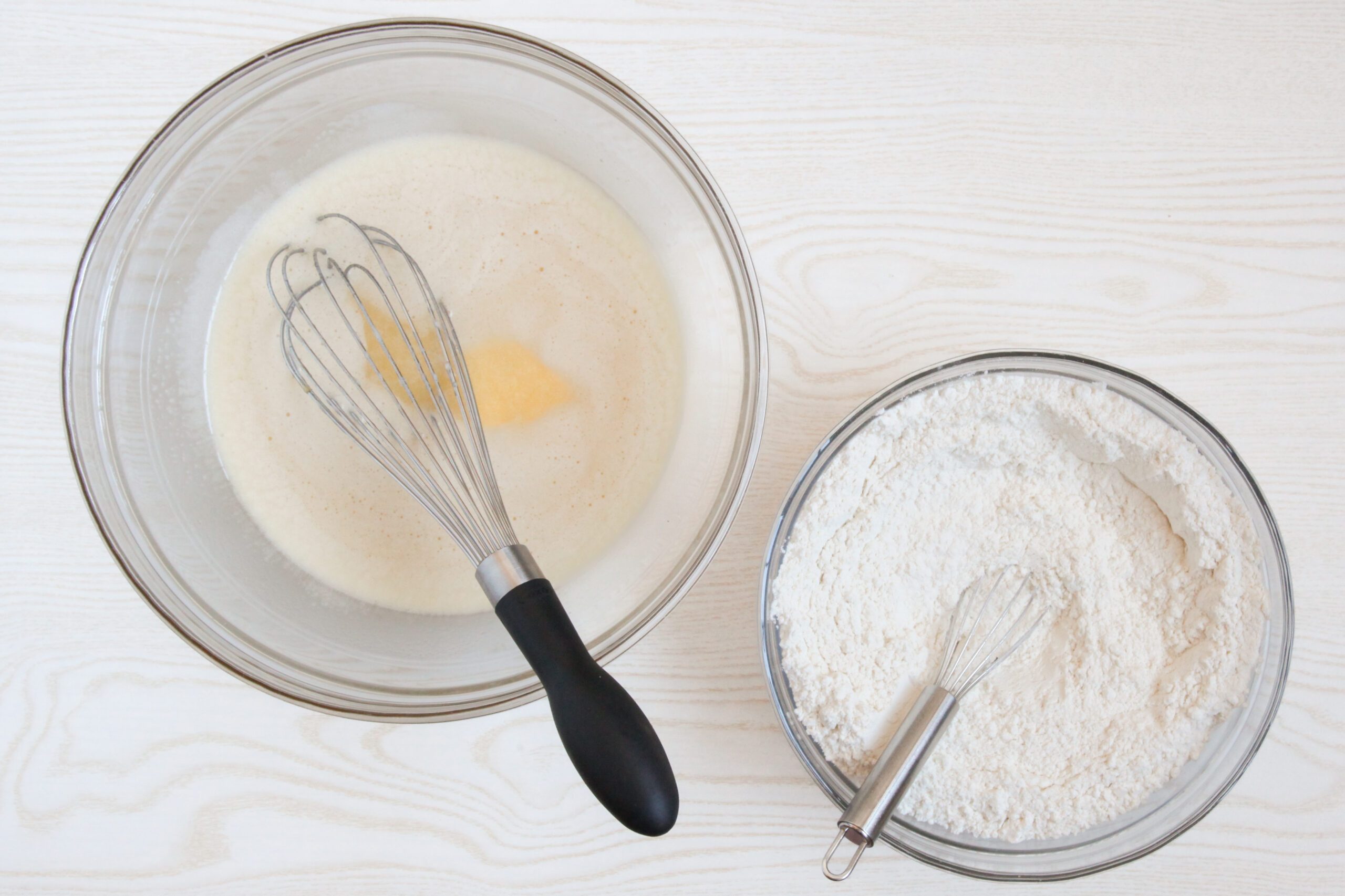 Making Italian Peach Cookie dough
