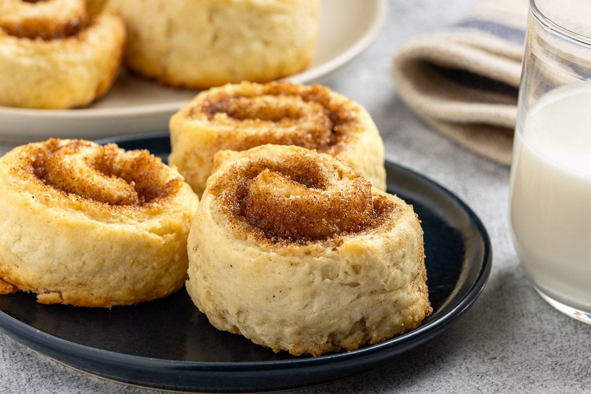 No Yeast Cinnamon Rolls