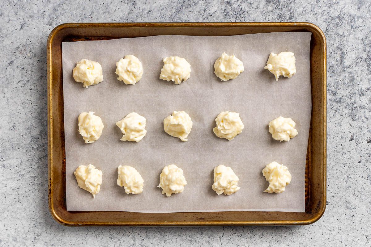 Taste of Home Oreo Cheesecake Cookies photo of freezing the cheesecake filling.