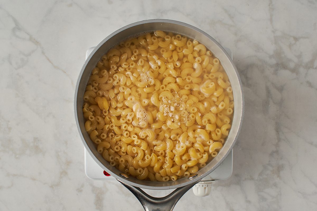 Cook macaroni