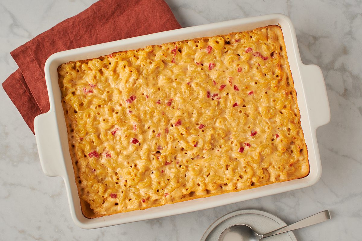 Pimento mac and cheese recipe by Taste of Home