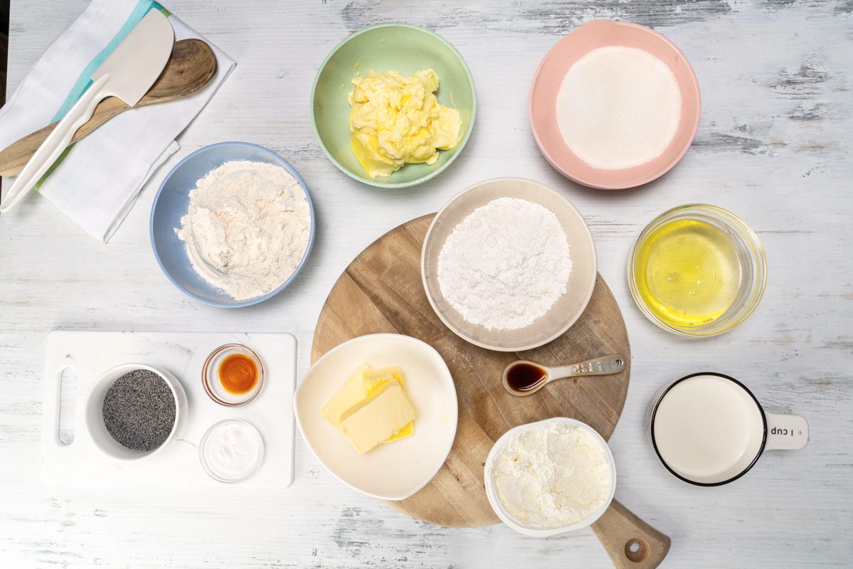 Poppy Seed Cake ingredients