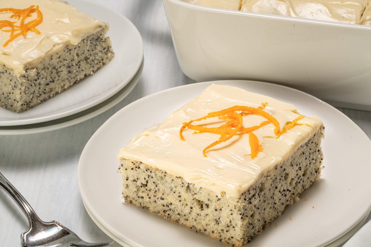 Poppy Seed Cake photography by Orly Catz for Taste of Home