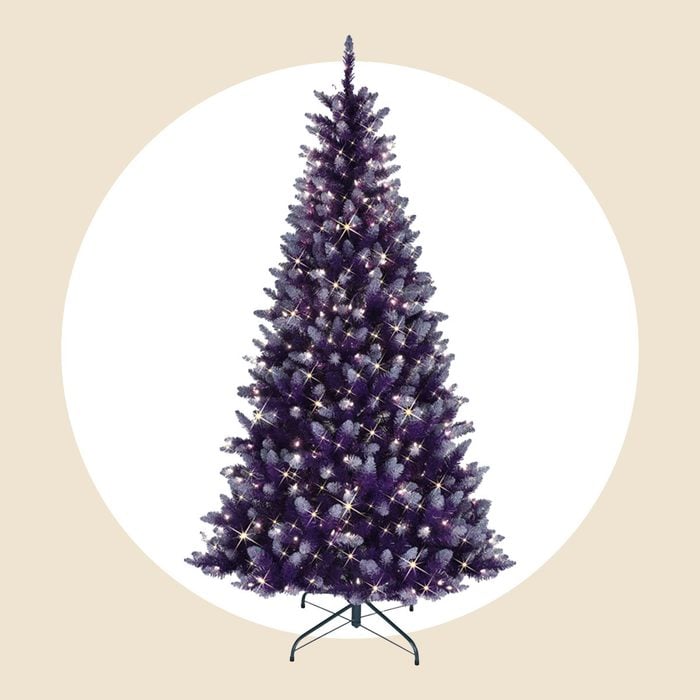 Purple Christmas Tree Ecomm Via Wayfair.com