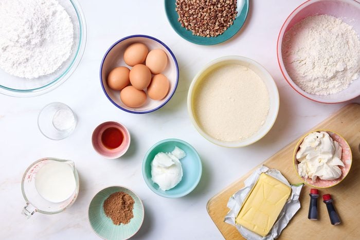Red Velvet Pound Cake ingredients