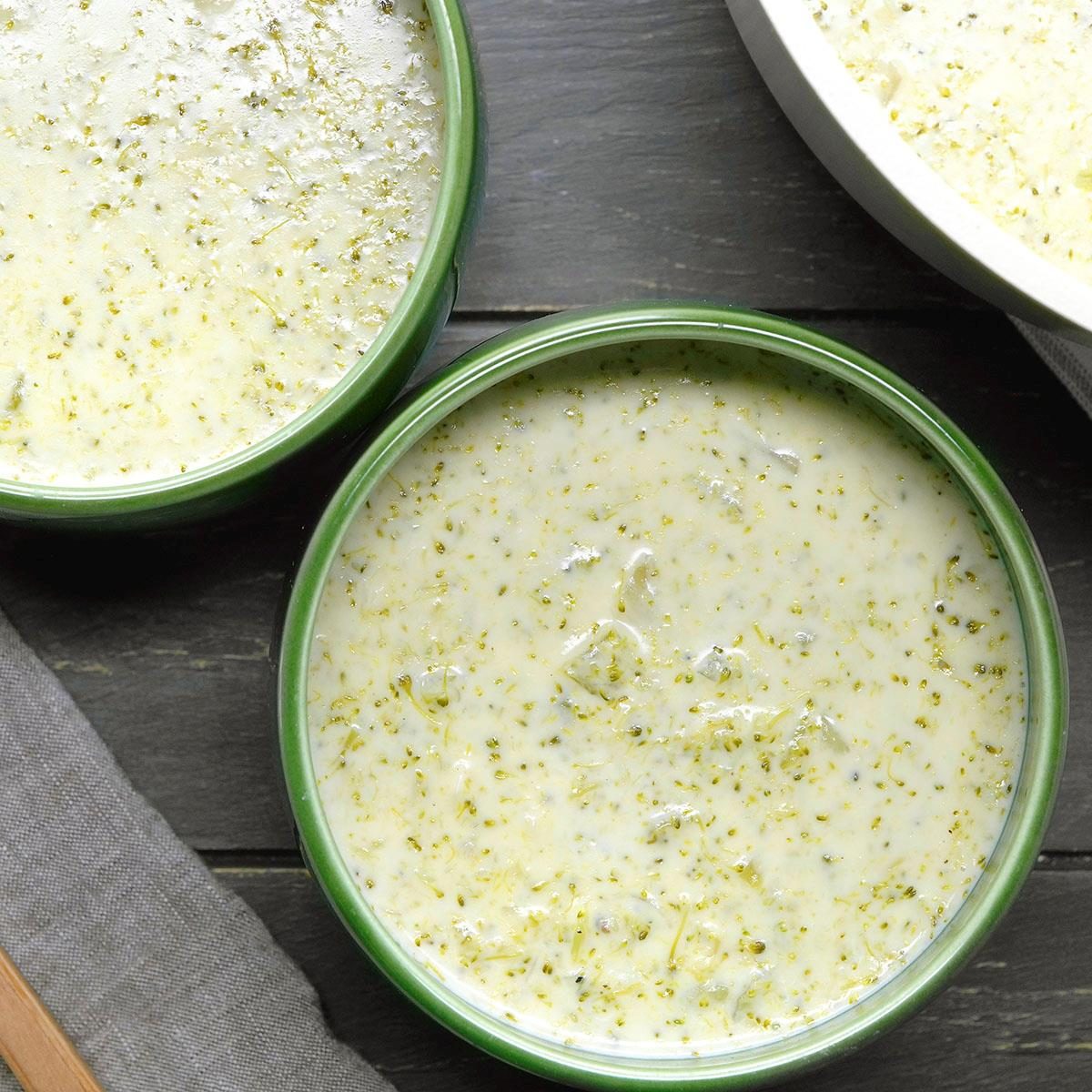 Cream of Broccoli Soup